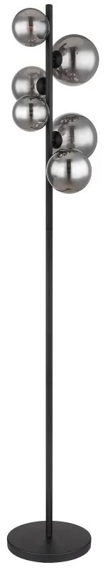 Lampadar, lampa de podea design modern Riha negru