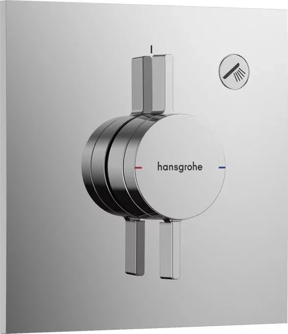 Baterie dus incastrata Hansgrohe DuoTurn E 1 functie