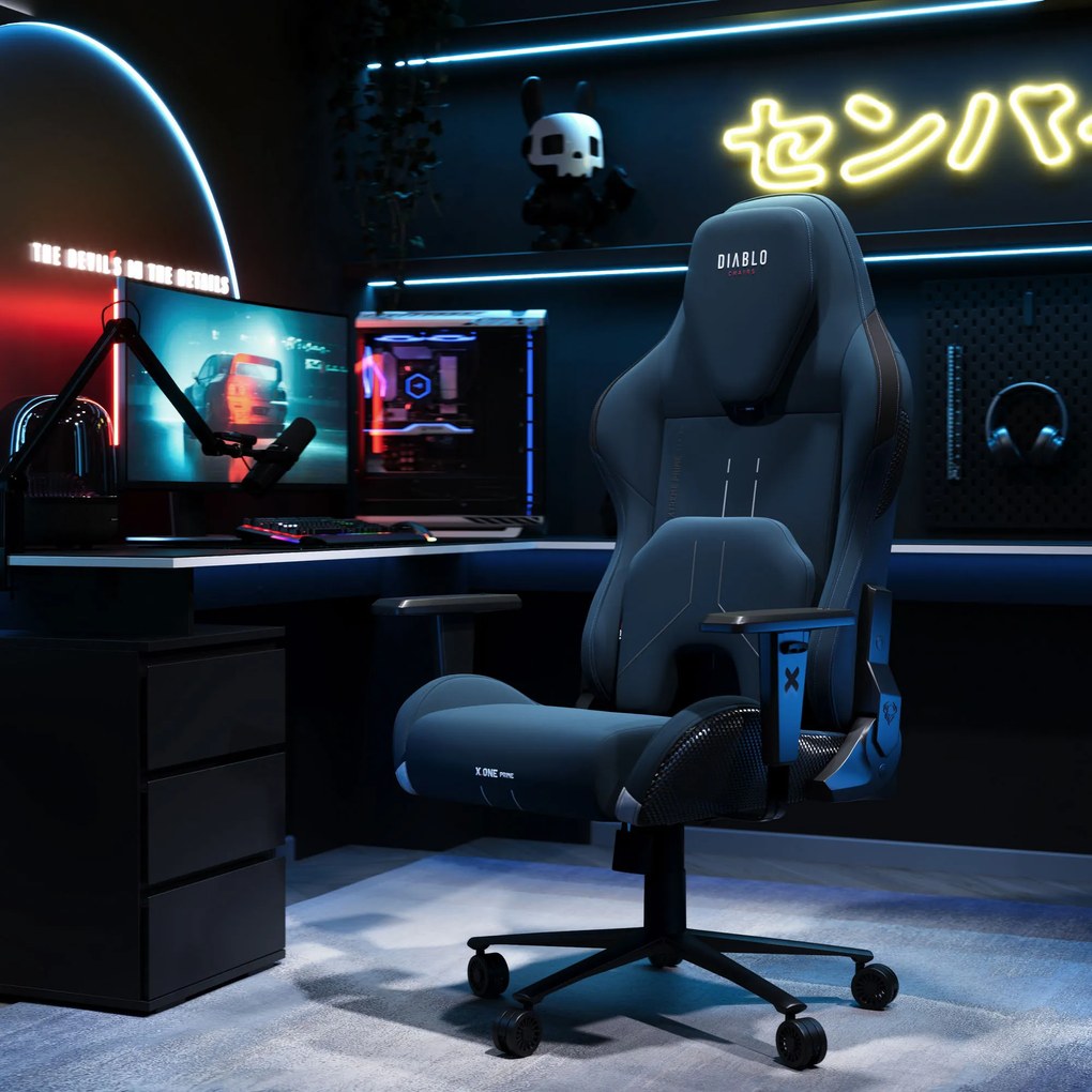 Scaun Gaming Diablo X.One Prime, Normal Size, Meta Ocean