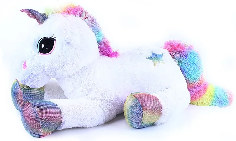 Rappa Unicorn de pluș Funkie, 85 cm