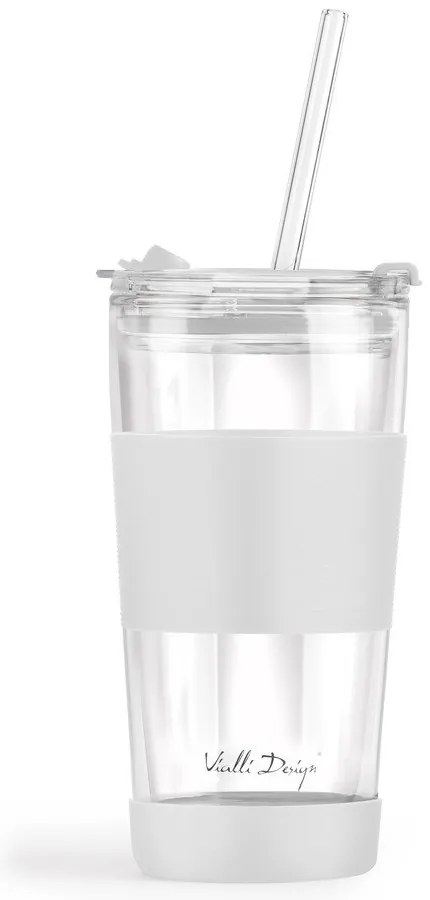 Cană termos albă 600 ml Fuori – Vialli Design