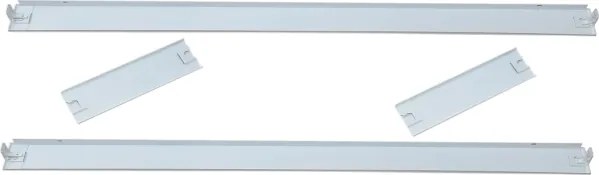 Cadru metalic pentru montajul panourilor LED STELLA 120x30 cm, alb