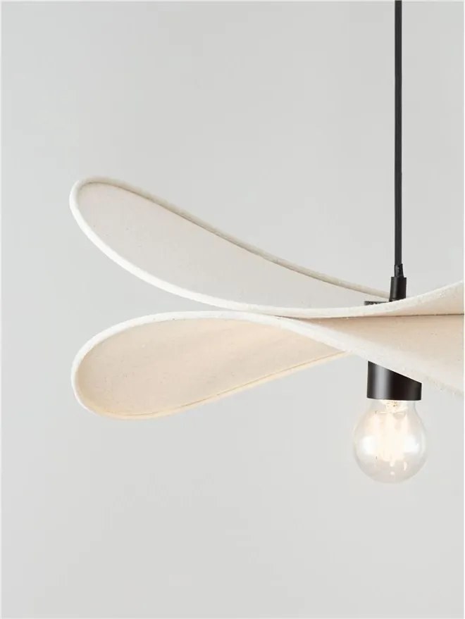 Lustra suspendata decorativa LUVE Bej