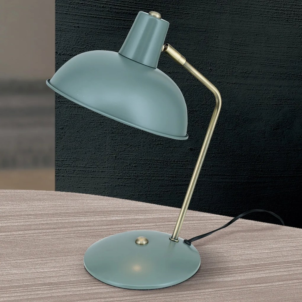 Veioza / Lampa de birou stil elegant Fedra verde