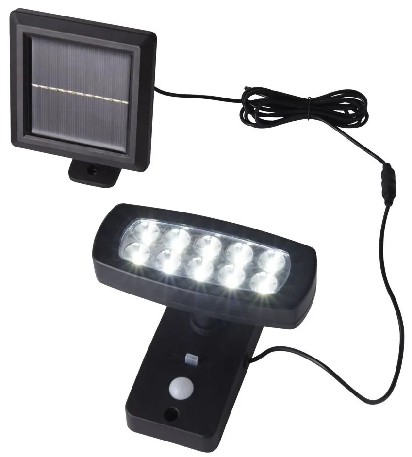 Aplica LED solara de exterior cu senzor de miscare IP44 Solar