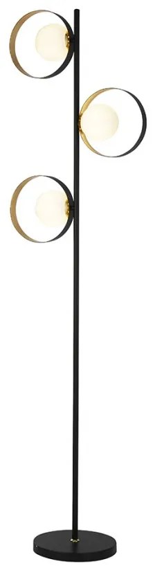 Lampadar, Lampa de podea design modern Orbital EU8143BGO SRT