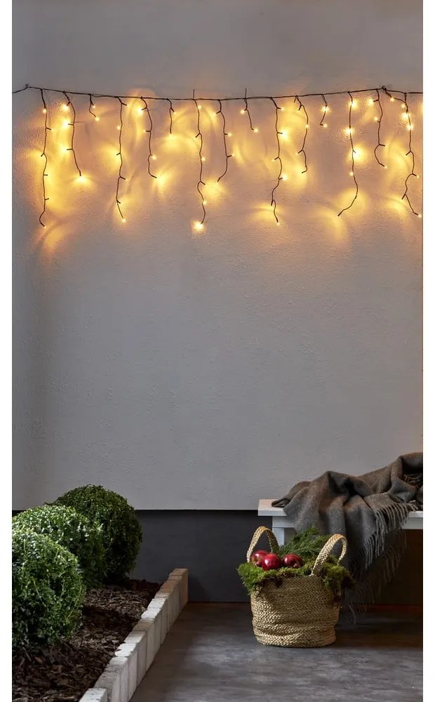 Șirag luminos pentru exterior cu LED Star Trading Chain, lungime 5,9 m