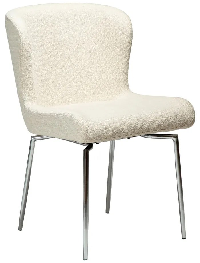 Scaun de dining crem tapițat Glam – DAN-FORM Denmark