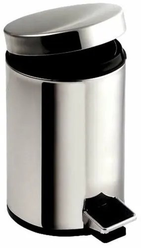 Coș de gunoi AQUALINE 27120 Simple line rotund20 l, oțel inoxidabil