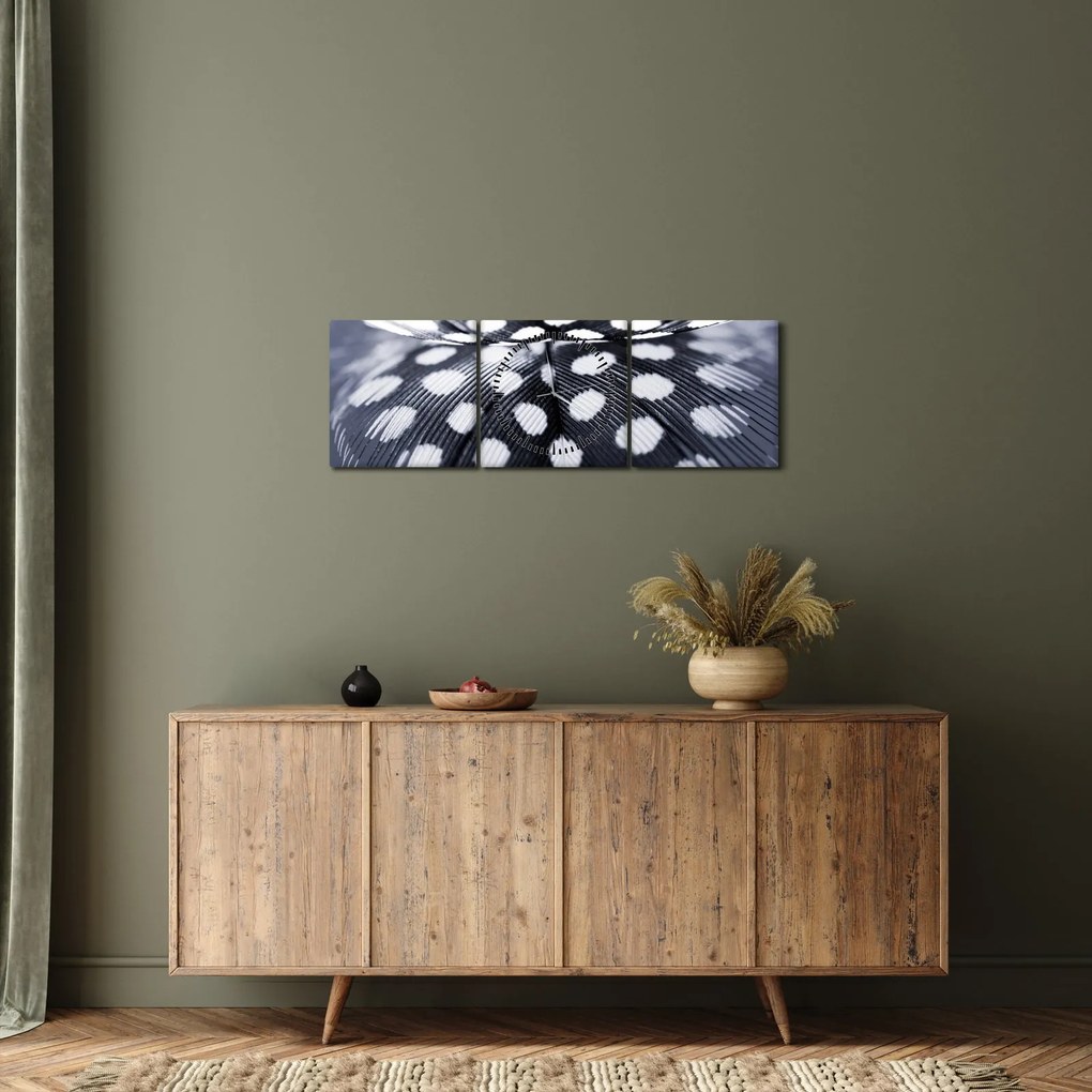 Tablou - Pană (cu ceas) (90x30 cm)