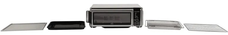 Cuptor multifunctional 8 in 1 Ninja SP101EU Foodi, 2400W, 10L, Air fry/Prajire/Coacere/Paine prajita, Compact, Inox