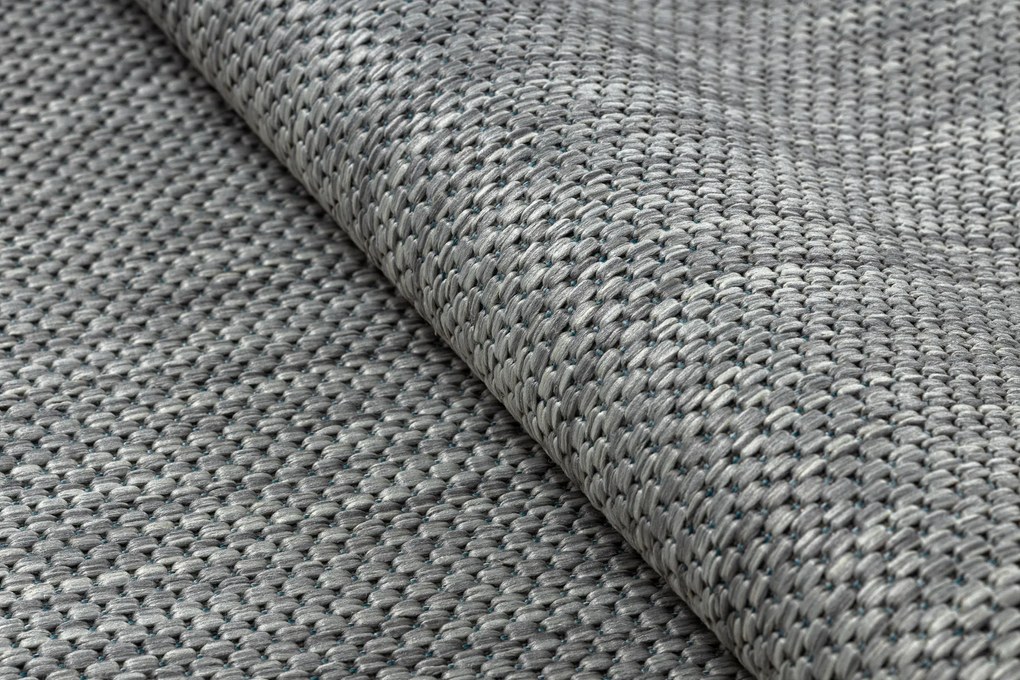 Covor, traversa SISAL SION A5165A Melanj țesute plate gri