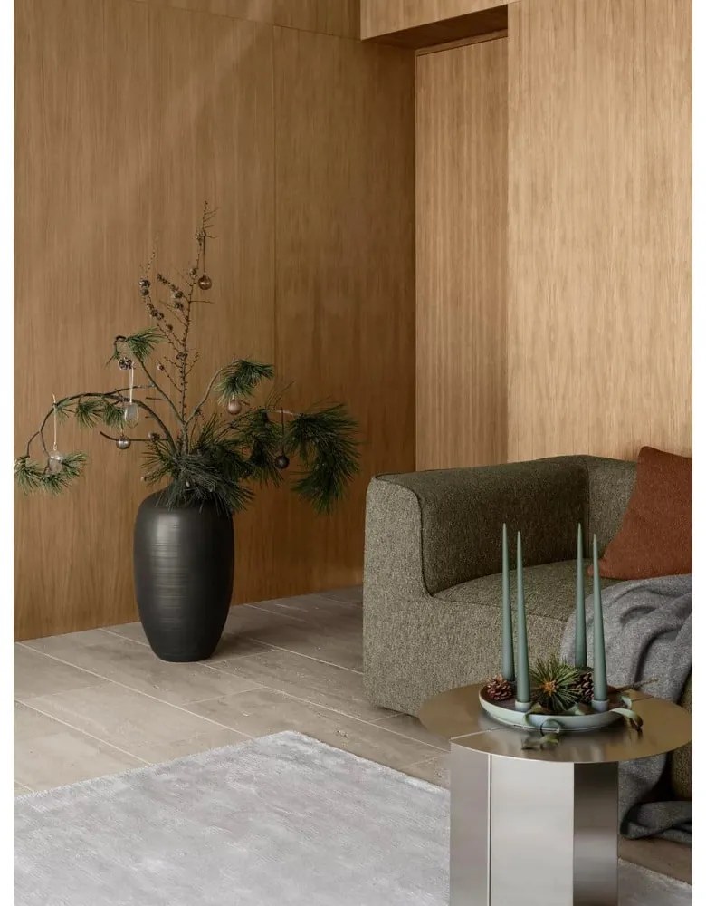 Pătură gri din amestesc de lână 145x200 cm Ahwi – Blomus