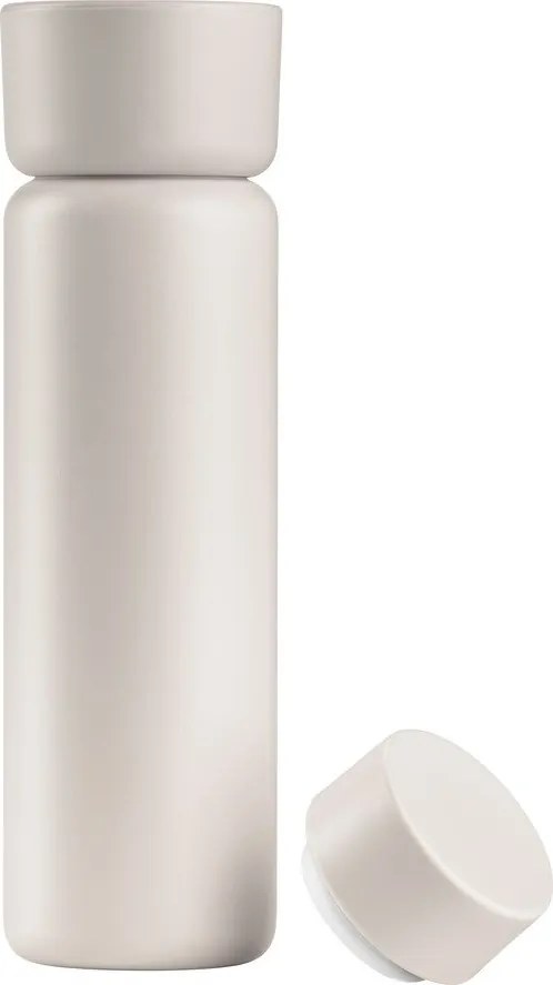 Cană termos bej din oțel inoxidabil 650 ml Singles – Zone