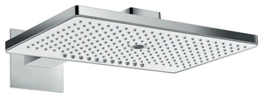 Palarie cu brat de dus Hansgrohe Rainmaker Select 460 alb - crom 3 functii