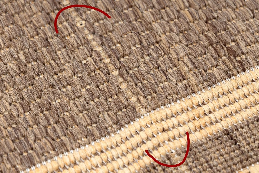Covor sisal Floorlux 20014 coffe si mais - SECUNDAR-COTATI PRODUSUL