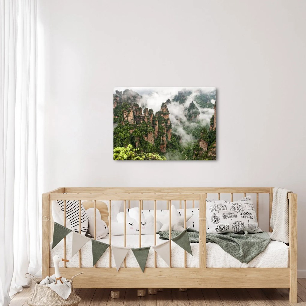 Tablou - Parcul Național Zhangjiajie, China (70x50 cm)