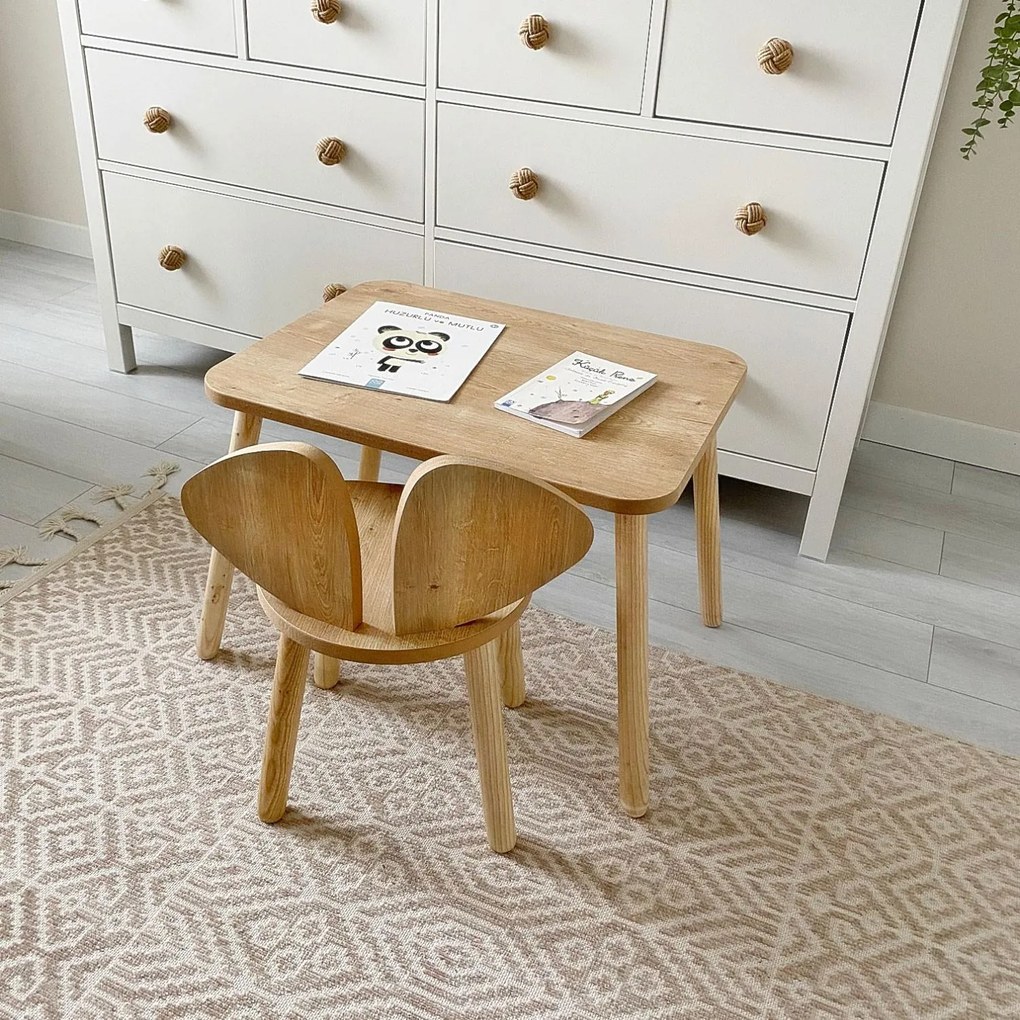 Scaun pentru copii Mikilta 1 (natural). Promo -8%. 1124210