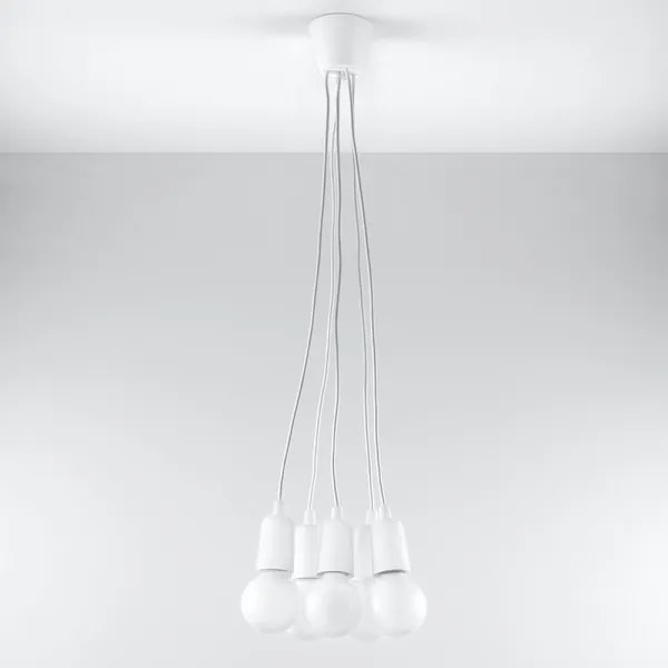 Lustră pe cablu DIEGO 5xE27/60W/230V