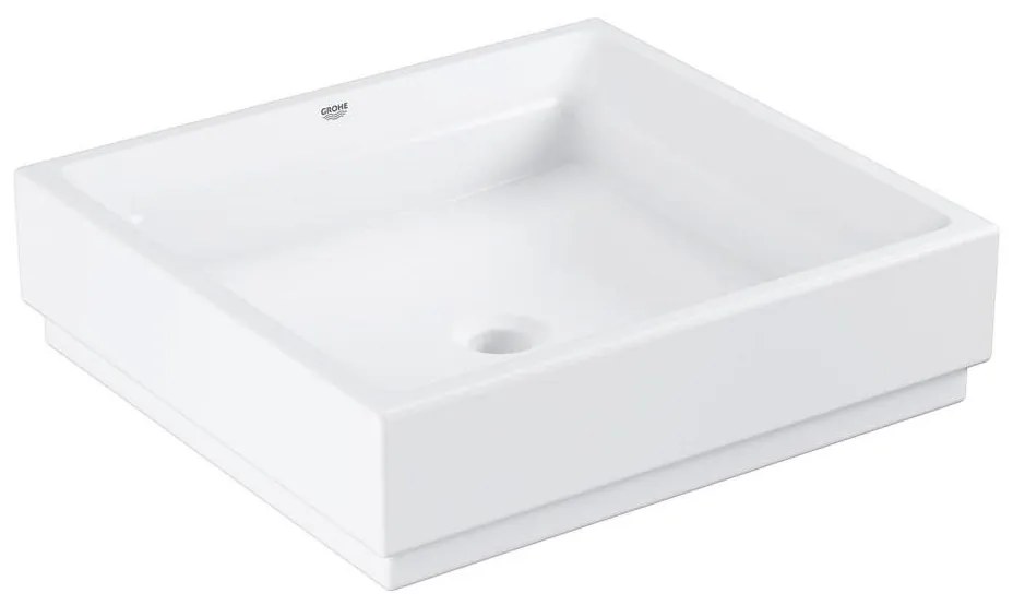 GROHE 3948100H - Lavoar CUBE 500 × 470 mm, din ceramică, alb