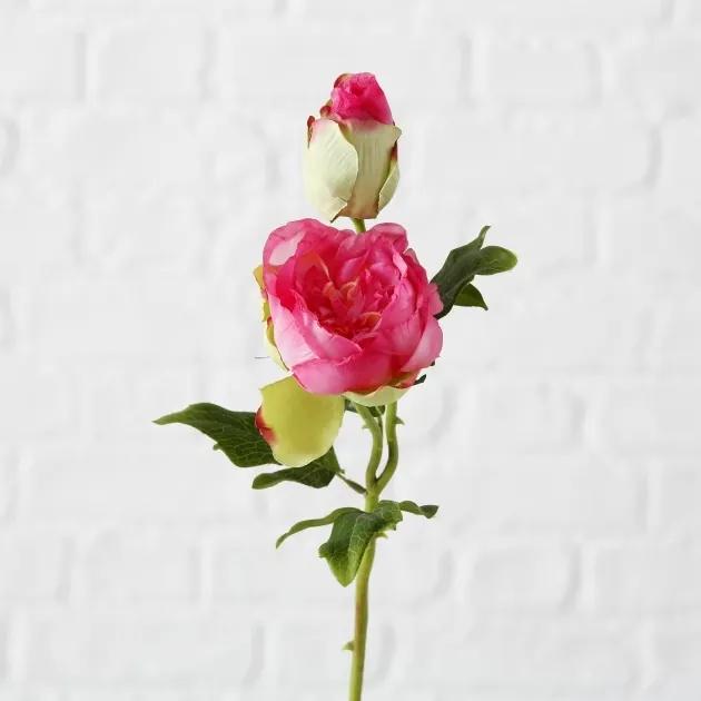 Trandafir artificial rosu 59 cm