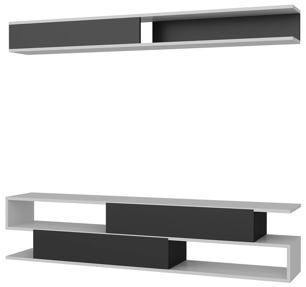 Mobilier living Simpsonic (Alb + Negru) . 1102575