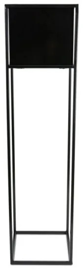 Suport pentru flori 90x24 cm, negru