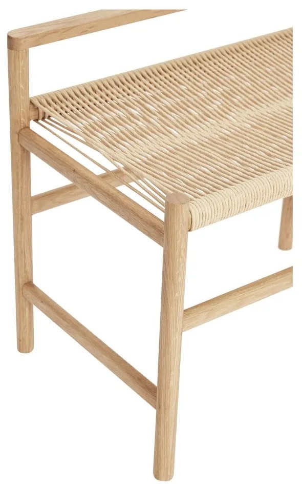 Bancă cu șezut din șnur din hârtie împletită Heritage - Hübsch