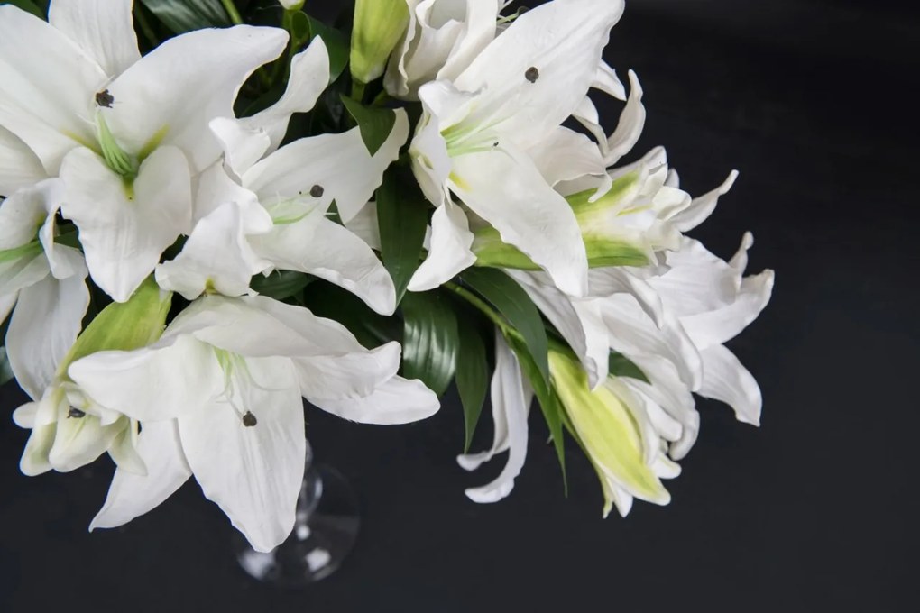 Aranjament floral mare ETERNITY CLASSIC LILIUM, H-110cm
