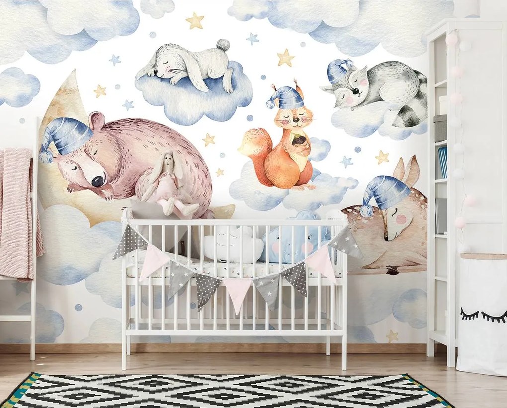 Fototapet - Animale dormind (152,5x104 cm)