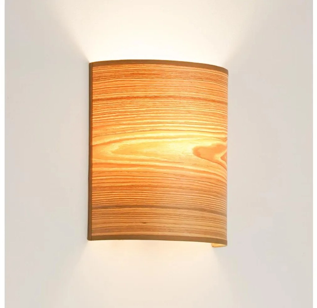 Aplică Brilagi SEMI 1xE27/15W/230V maro