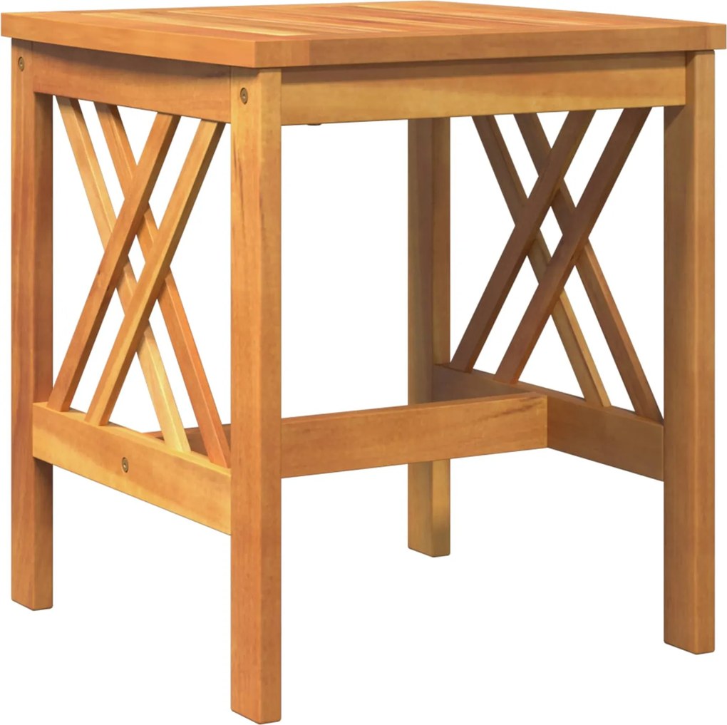 vidaXL Masă laterală Maro Lemn masiv de acacia