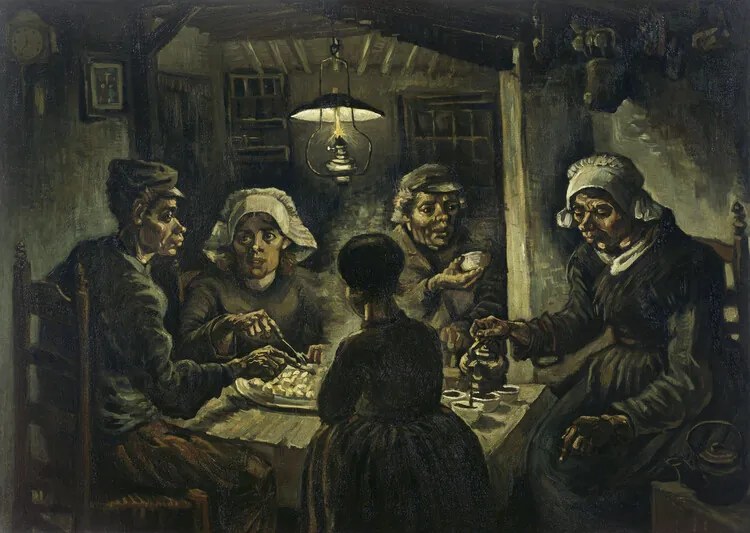 Reproducere The Potato Eaters, 1885, Vincent van Gogh