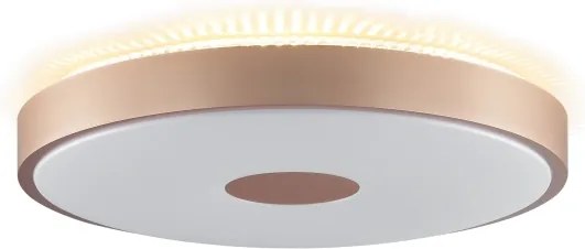 Brilliant - Plafonieră LED TAVIS LED/24W/230V diam. 44,5 cm aur roz