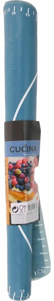 Folie de copt din silicon La Cucina, 50 x 40 c m,albastru