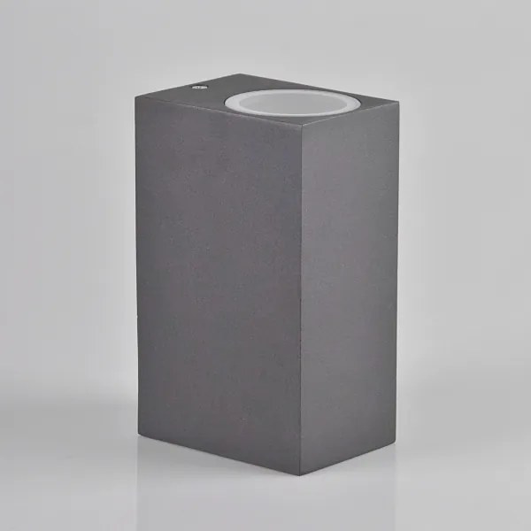 Aplica de perete exterior BOSTON 2xGU10/10W/230V antracit