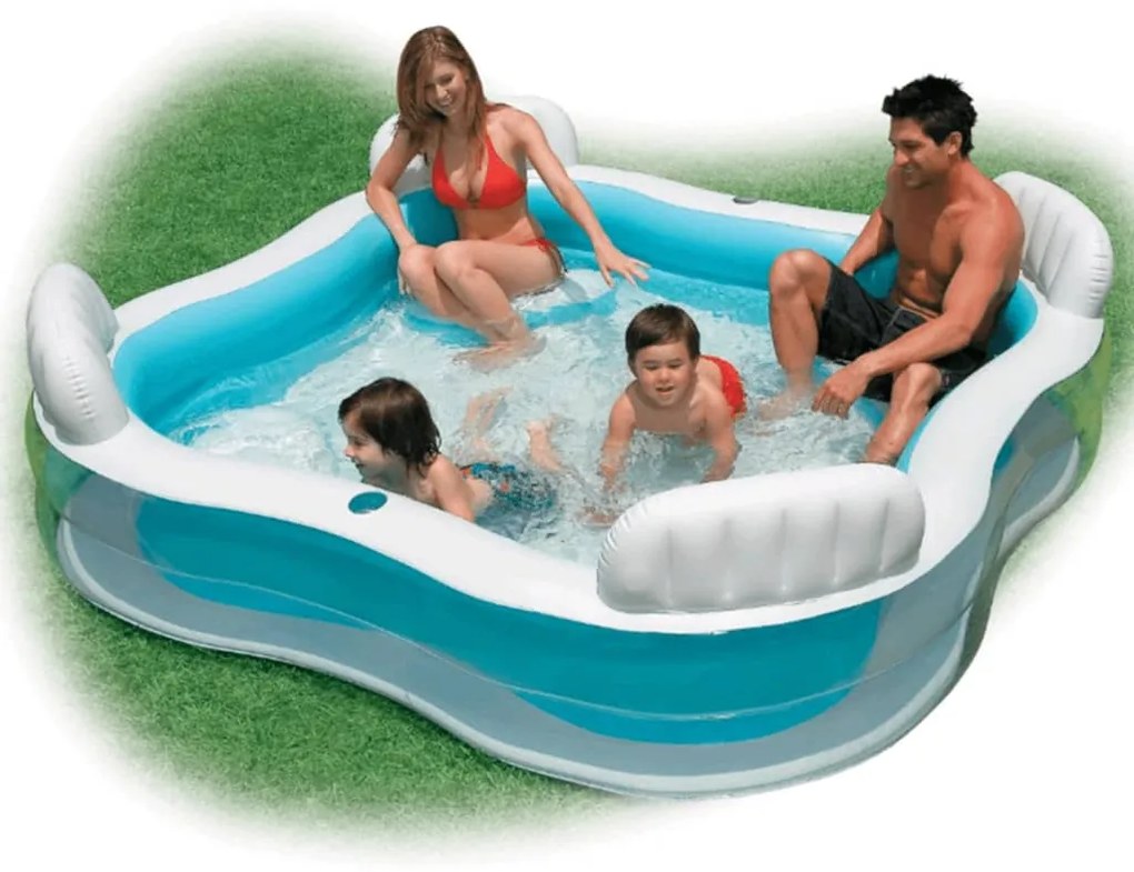 Intex Piscina gonflabila Swim Center Family, 56475NP