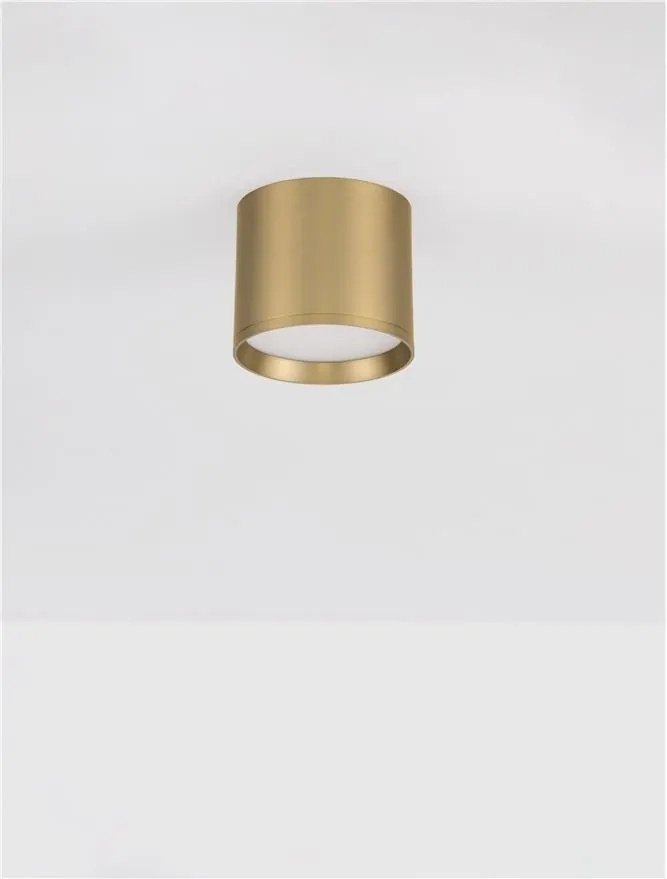 Spot LED aplicat diametru 10cm ZIAZA auriu, NVL-9695166