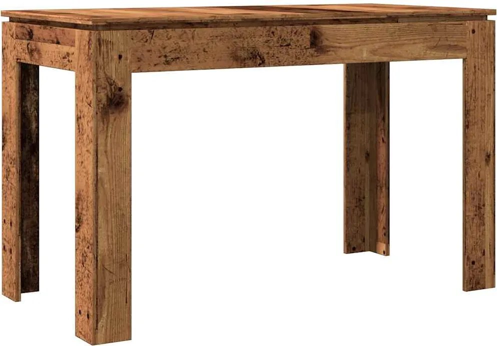 vidaXL Masă de bucătărie, lemn vechi, 120 x 60 x 76 cm, PAL