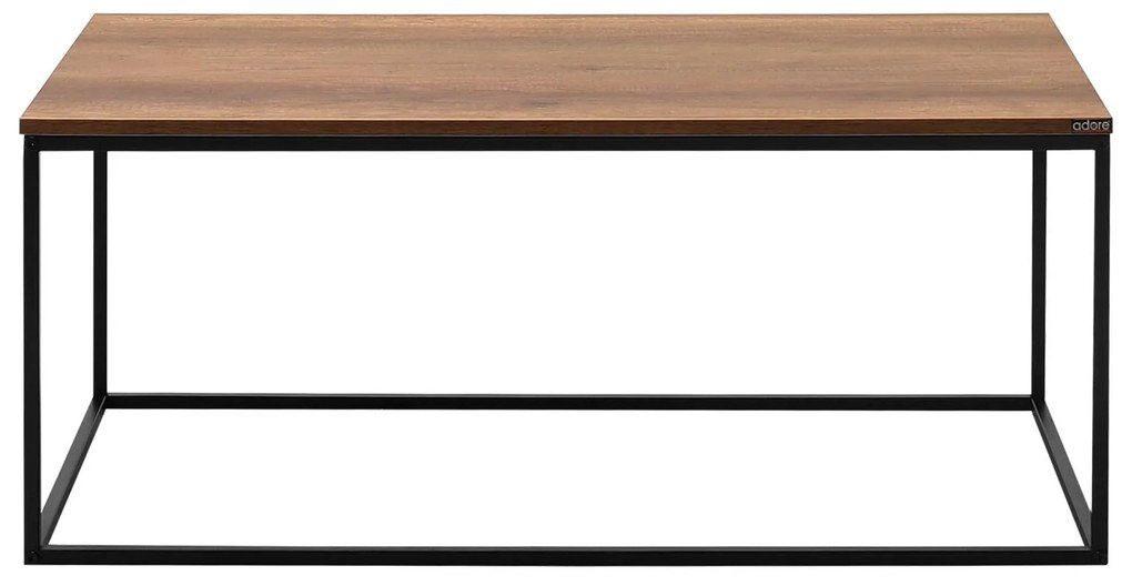 Masă de cafea Shepolendo 3 (nuc + negru). 1108525
