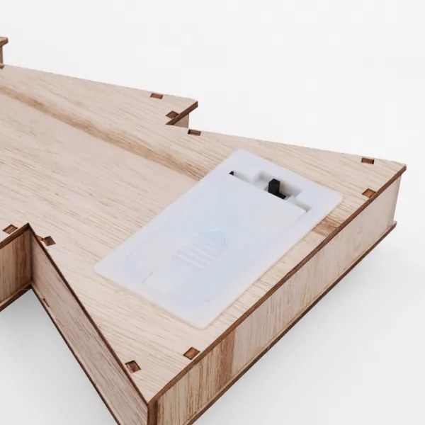 Brilagi - Brăduț LED de Crăciun, 2xAA