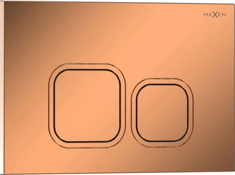 Mexen Tex 03 buton de spălare, aur roz lucios - 6103-09