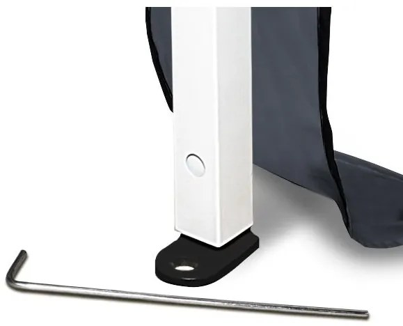 Deuba Stand Capri 3 × 3 antracit