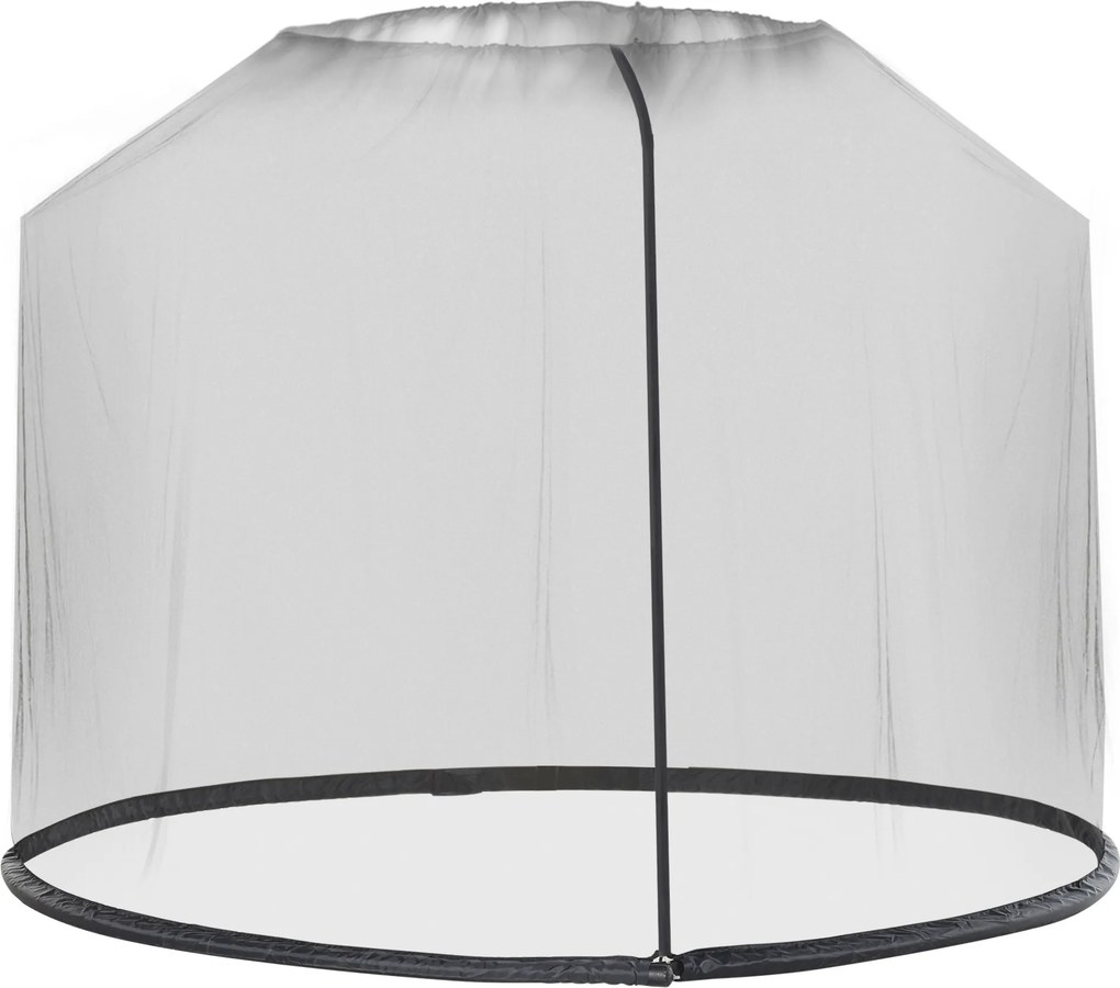 Outsunny Plasă de Protecție pentru Umbrelă de Soare, Copertină și Casă Plasă, Negru, 7.5' | Aosom Romania