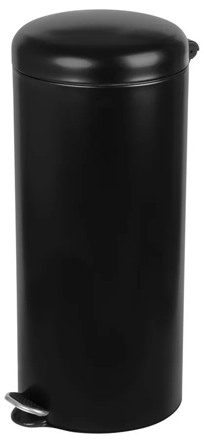 Alda Coș de gunoi cu pedală Doman Soft CloseFreedom Fresh 30 l, negru