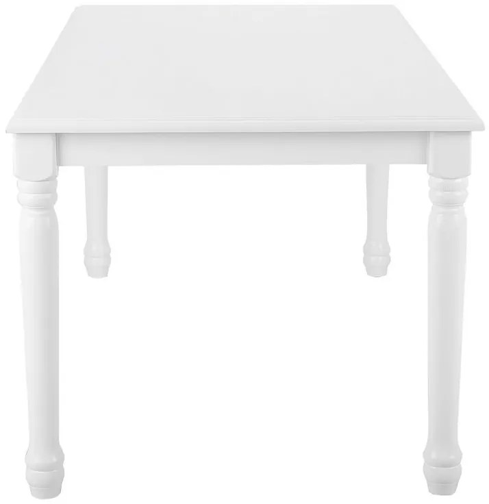 Masă de sufragerie Celin (pentru 8 persoane) (alb). 1010151