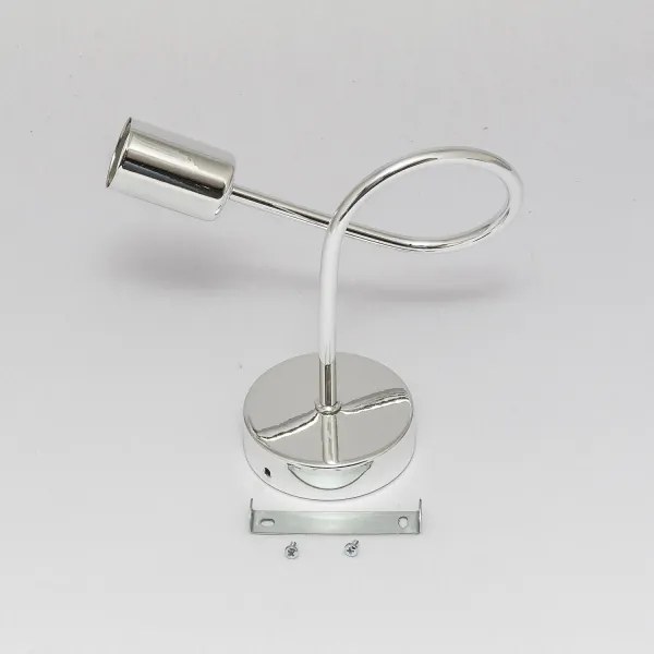 Aplica de perete OXFORD 1xE27/15W/230V crom lucios