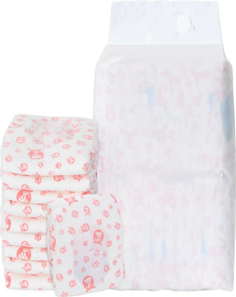 vidaXL Pantaloni absorbanti de unică folosință pentru câini femele 30 pcs