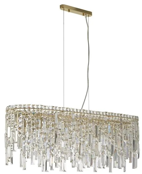 Candelabru oval cristal design lux decorativ Belle 8L
