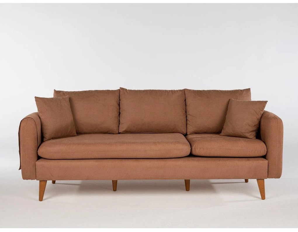 Canapea Fixa cu 3 locuri Eftal, 215 x 91 x 85 cm